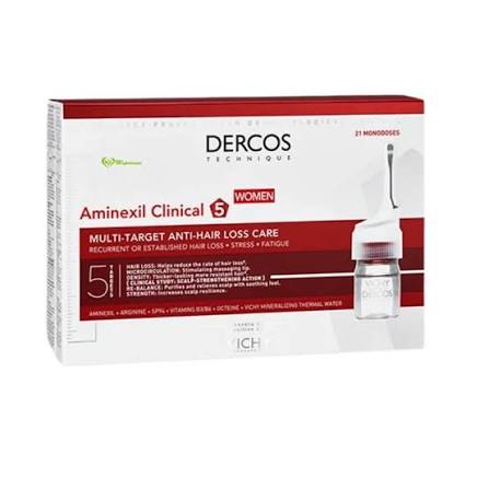 VICHY DERCOS AMINEXIL CLINICAL FEMME 5*21 AMPOUES